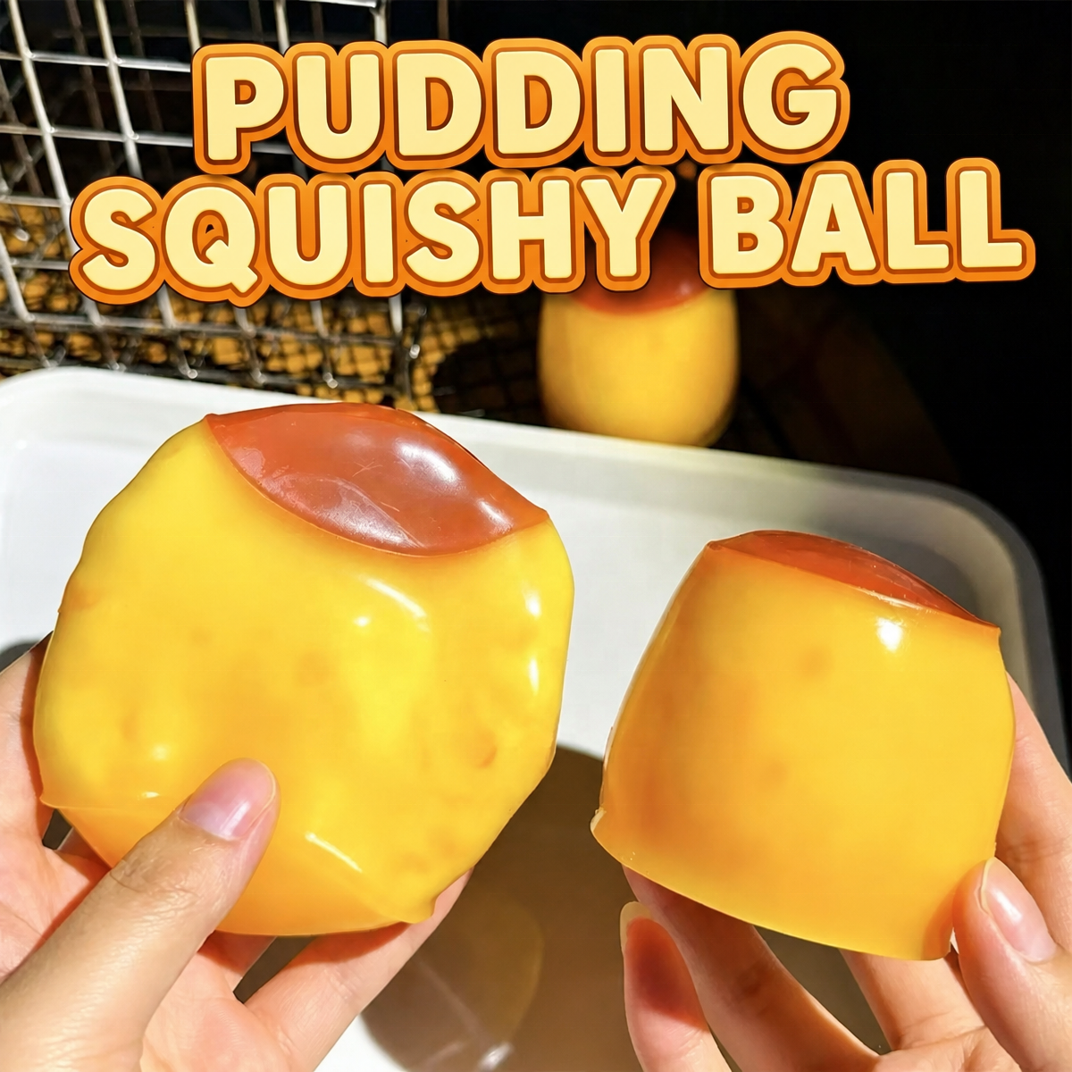 Pudding Squishy Ball
