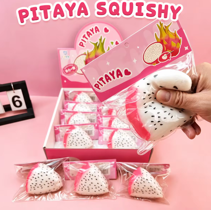 Pitaya (Dragon Fruit) Squishy Toy