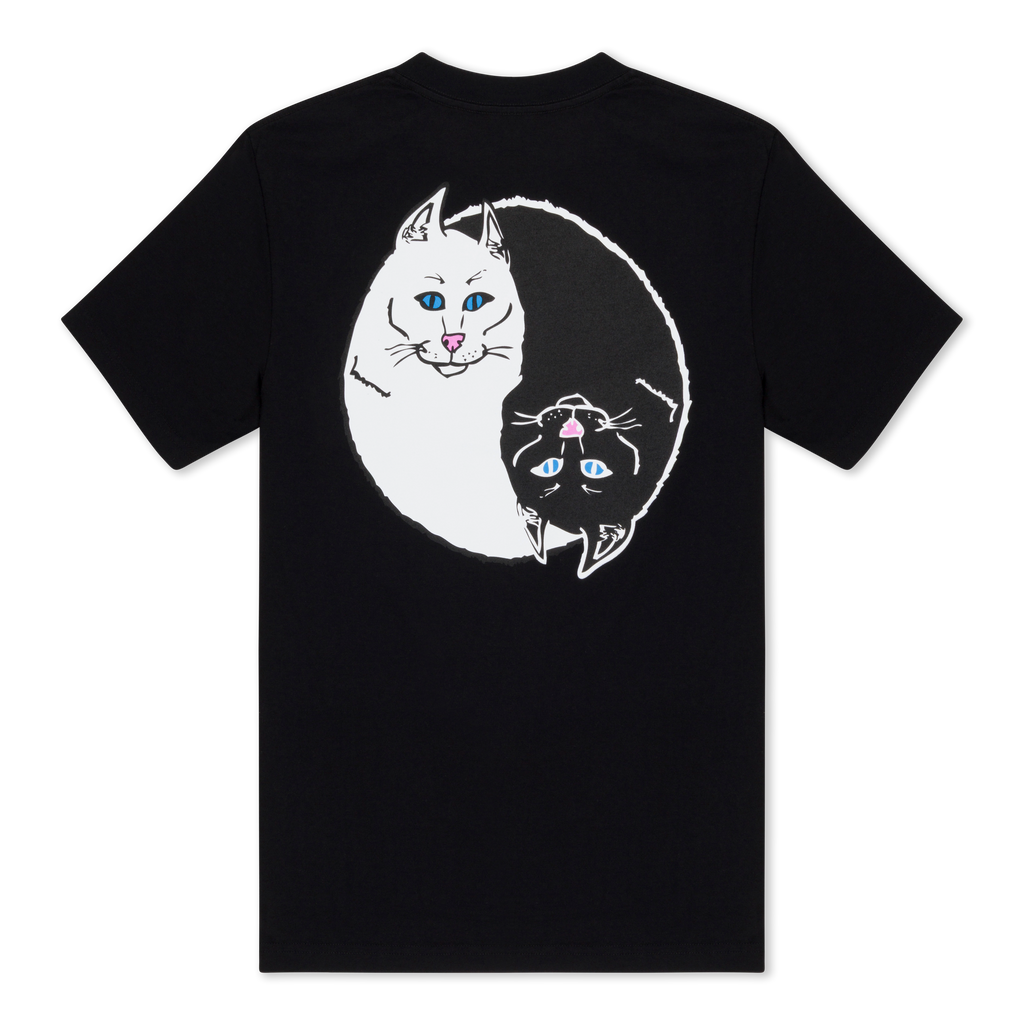 RIPNDIP Nermal Yin Yang Tee (Black)