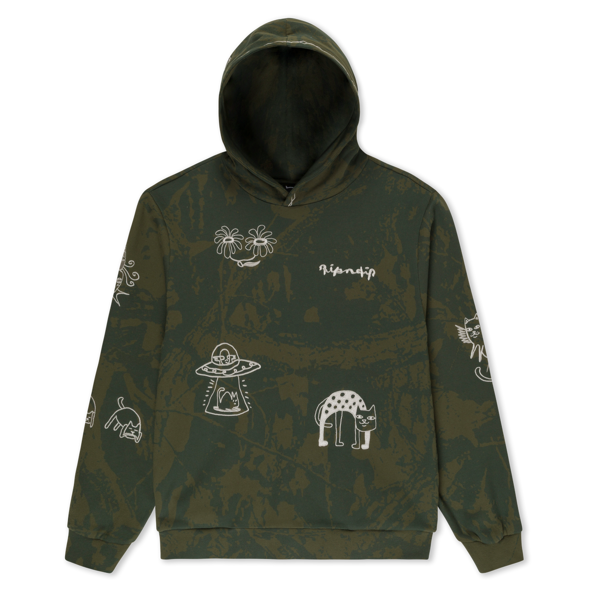 RIPNDIP Blonded Hoodie (Forest Camo)
