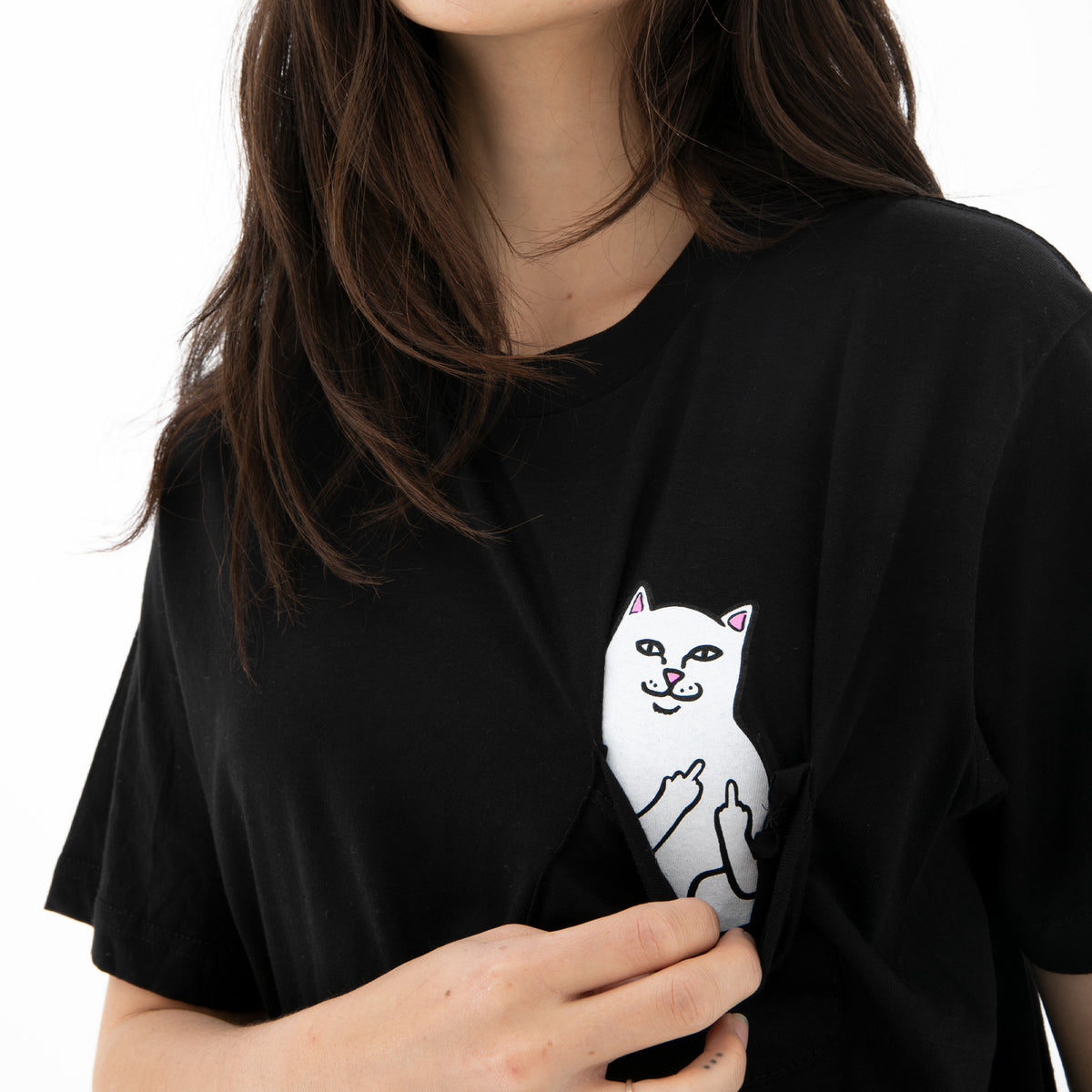 RIPNDIP Lord Nermal Pocket Tee 3-Pack (Black/White)