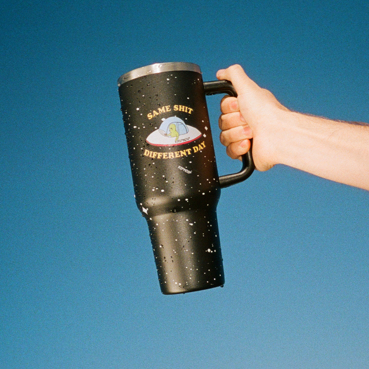 RIPNDIP Same Shit Different Day Big Ol Cup 40oz Tumbler (Black)