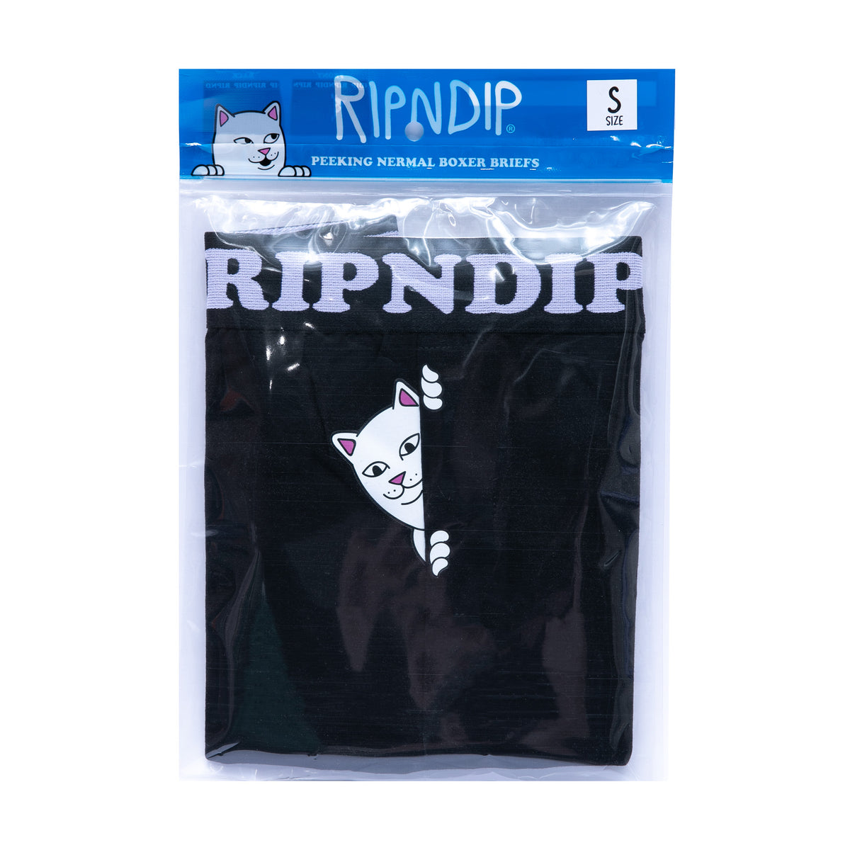 RIPNDIP Peek A Nermal Boxer Briefs (Black)